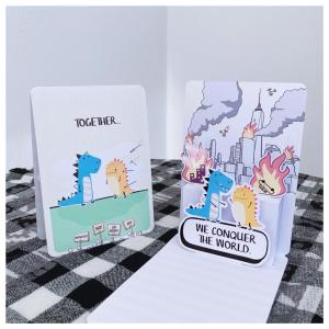 Monster Buddies Pop Up Greeting Card