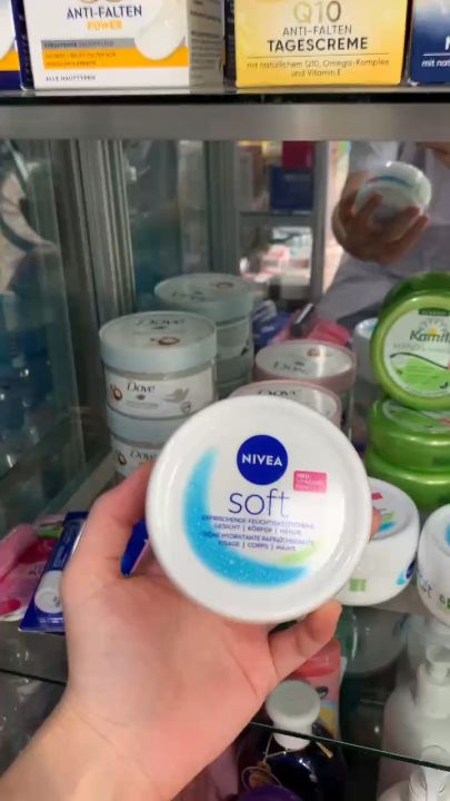 Nội địa Đức Kem dưỡng ẩm đa năng Nivea Soft 200ml mẫu mới nhất 2023 Lazada vn