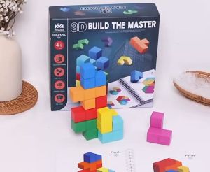 educratePH 3D Build the master cube puzzle / Math spatial reasoning and awareness exercise PRE K