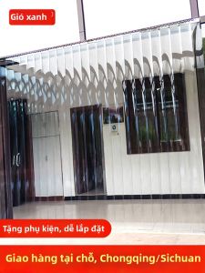 LVSEFENG | Rèm Cửa PVC Trong Suốt Chống Nắng Mùa Hè