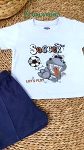 UALAROGO - Bộ cộc tay bamboo petit mềm mát cho bé trai - bé gái mùa hè (9-36m) (UR2135 UR2335)