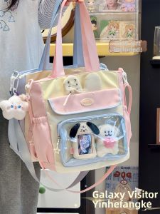 YINHEFANGKE | Anime Transparent Ita Bag Girls Shoulder Crossbody Tote