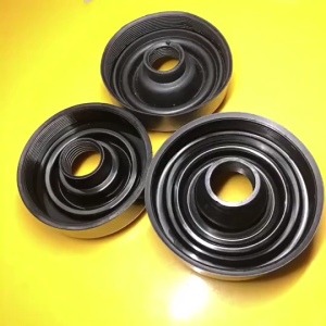 2pcs 80mm H4 Headlight Dust Cover Cap Waterproof Rubber Cap For LED HID Xenon Lamps