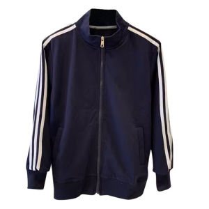 Japanese Style Gymnastics Outfit Womens College Wind Three Stripe School Uniform Jacket Lazy Style Pure Cotton Sports Suit Spring Autumn