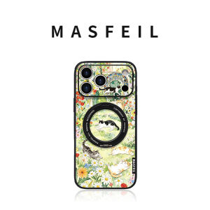 MASFEIL | Neko Suhana cho iPhone18 Hộp đựng điện thoại di động Promax giá đỡ băng từ ip16 Apple 17Pro đặt điểm tựa Ho5 13pm toàn diện cho
