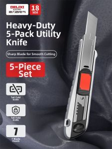 DELIXI | Heavy Duty Industrial Multipurpose Utility Knife