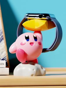 เคสรองรับนาฬิกา Apple Iwatch S11 Star Kirby พร้อมแท่นชาร์จ ตัวตั้งประดับตกแต่งโต๊ะหน้าจอ น้ำหนักเบา ขนาดเล็ก ทนทาน