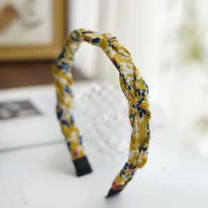 Sweet Floral Hairband Womens Elegant Ageless Fine Hair Ring Fresh out New Style Tu0768 Fabric Hairband Fashionable Accessory