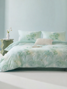Boyang Home Textile | Cotton Flowered Four-Piece Bedding Set