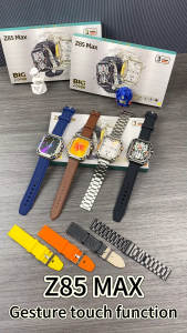2025 Asli Baru Jam Tangan Pintar 2.1 Inch HD Layar Besar Ponsel Bluetooth Olahraga IP68 Tahan Air Benar-benar Tiga Bukti Jam Tangan Pria dan Wanita Tekanan Darah Denyut Jantung - Set 3 Tali Smartwatch