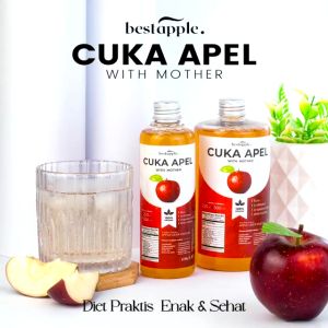 Best Honey Paket Bundling Sehat  Paket Asam Lambung  Cuka Apel 250 ML dan Madu Multiflora Aromatic 350 GR