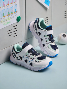 LI-NING KIDS | Magic Tape Soft Bottom Lightweight Childrens Shoes