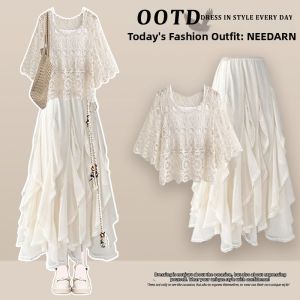 NEEDARNA | Beautiful Summer Korean Style Long Dress