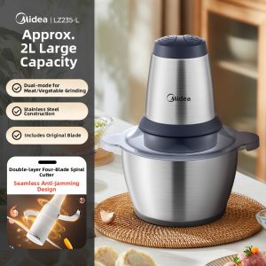Midea | Automatic Multifunctional Stainless Steel Meat Grinder