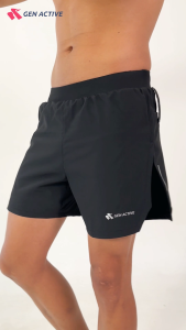 GEN ACTIVE Celana Olahraga Pria Short Pants Baselayer Cowok Short Legging Sport Gym Running