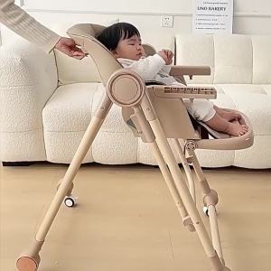 Yocbear Ghế ăn dặm cao cấp đa năng có thể điều chỉnh độ ngả lưng và làm xích đu cho bé tích hợp bàn ăn có thể tháo rời