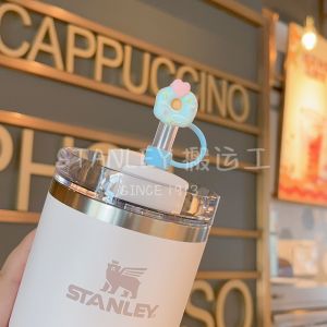 Phụ Kiện Cốc Đồ Ăn Uống Stanley Ống Hút Cỡ Lớn Tấm Lót Chống Bụi Trang Trí Động Vật Phụ Kiện Cốc Nước