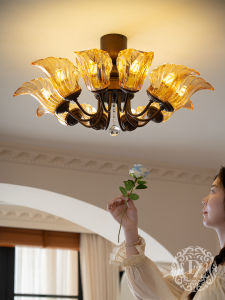 DIZAN | Elegant Retro Chandelier for Living Room