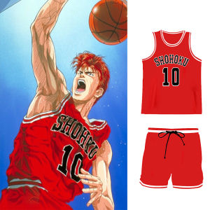 Casual Basketball Uniforms Sakura Maple Way Outfit Sanwei Team Vest T-Shirt for General Audience Customizable Basketball Set