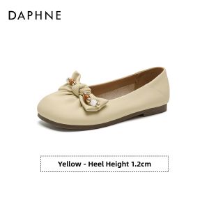 Daphne | Comfortable Lightweight Bow Flat Shoes