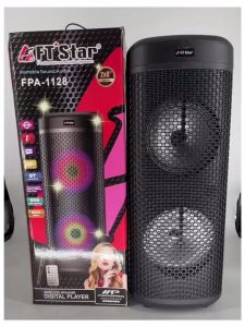 FTstar 8inch Portable Bluetooth Party Speaker FPA-1128 with mic