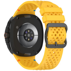 Honeycomb Hole Buckle Silicone Strap for Samsung Galaxy Watch 9/8 40 44mm Watchband Wristband for Galaxy Watch 8 Classic 46mm