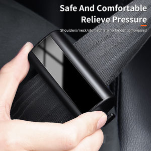 Car Interior Seat Belt Buckle Clip Seatbelt Stopper Adjuster Clip And Pregnant Women Anti-strangulation Stomach Elasticizer