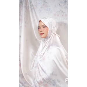 MUKENA TAZBIYA LACE SILK PREMIUM ENISA | Mukena Putih tazbiya|Mukena Silk Motif | Mukena Seserahan Pernikahan | Mukena Silk Renda Premium