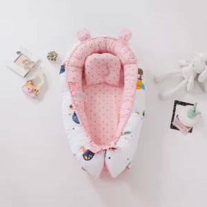 Portable Crib Medium Bed Foldable Newborn Bionic Bed Recliner