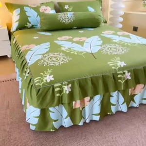 ProYu High Quailty 3 In 1 Cadar Bedsheet Set Queen/King Cadar Ropol