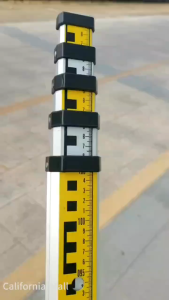 5M 3M Measuring staff Stadia Rod for autolevel total station Construction Tools Surveying Instrument 5 Meters Tower ruler Scalable ruler