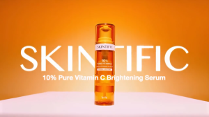 SKINTIFIC - 10% PURE VITAMIN C BRIGHTENING SERUM ( 10 g ) - Serum Wajah Fresh Potent Powder Liquid