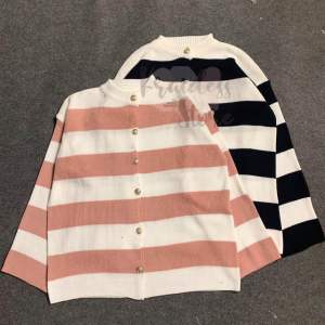 KRS - Alice Stripes Cardigan Rajut / Cardigan Rajut / Kardigan Strip / Atasan Wanita / Rajut Premium