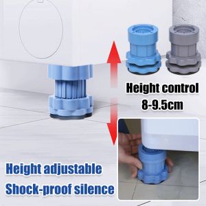 Washing Machine Adjustable Base Multifunctional Bracket Base Bottom TPE Non-slip Soft Rubber Anti Vibration Laundry Risers