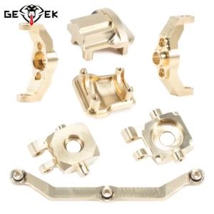 47g/Set TRX4M Rear Axle Weights Black Brass Counterweight for 1/18 RC Car Crawler TRX4-M Bronco Defende Upgrade