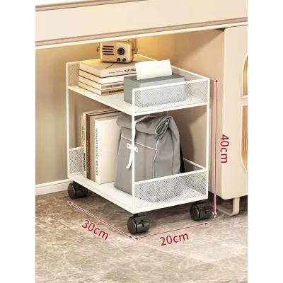 Moveable Floor To Ceiling Storage Shelf