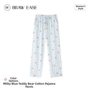 BE | Cotton Summer Sleepwear Pants For Women Home And Outdoor Wear