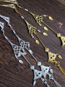 Tang Style Minority Region Long Flowing Tassel Accessory for Hanfu Warrobe Robe Decoration Atmosphere Enhancement Small Hairpin