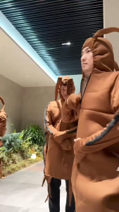 [HỎA TỐC] Đồ hóa trang con gián vui nhộn cho trẻ em và người lớn Halloween Team building Event