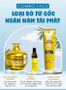 Bộ ba dành cho da nám dưỡng trắng da