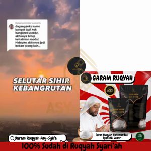 Garam Ruqyah AsySyifa Original Pemagaran Rumah Dari Gangguan Sihir Dan Jin Negatif 750 Grm annajah annuralqholasassur