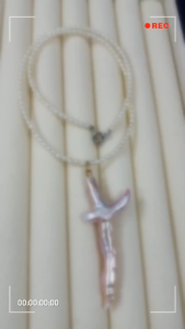 [ Woosilver ] Chuỗi Ngọc Trai - Mặt Trai Tự Nhiên - Secondhand - NTN21