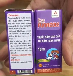 "Hoàn tiền đến 10%" FUNAZOLE  10ml đặc trị nấm phổi nấm diều nấm da nấm miệng nhỏ uống trực tiếp cho gà đá chim cảnh chó mèo. Thú y Trường Thịnh