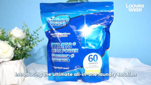 Loovee Wiise All-in-One Laundry Pods - Lavender Scent 8 Grams 60 Pieces