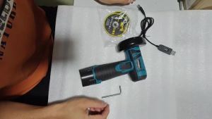 Hippcron 12V Điện Di Động Không Dây Máy Mài Góc Mini Đánh Bóng & Cắt Lưỡi Dao Máy Với Pin Lithium Nhà Tự Làm Dụng Cụ Điện