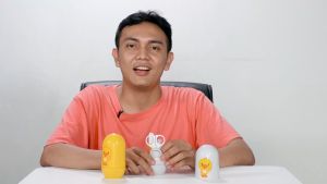 1 set isi 4 paket gunting kuku bayi karakter lucu termasuk box menarik