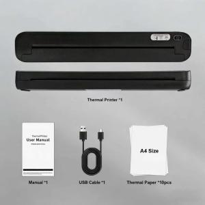 Wireless Bluetooth Tattoo Stencil Printer Portable Thermal Transfer Copier with Transfer Paper Compatible with Phone/PC