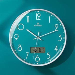 Silent Quartz Wall Clock Luxury Nordic Design