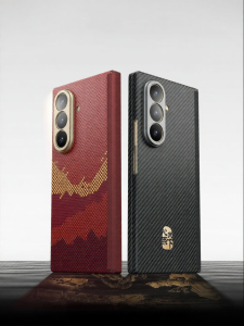 CONGA | Lightweight Kevlar Carbon Fiber Phone Case Compatible with Samsung Galaxy Z Fold Series