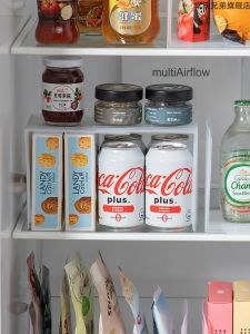 Japanese Refrigerator Storage Storage Divider Retractable DIY Size Plastic Transparent For Home Cupboard Drawer Classification